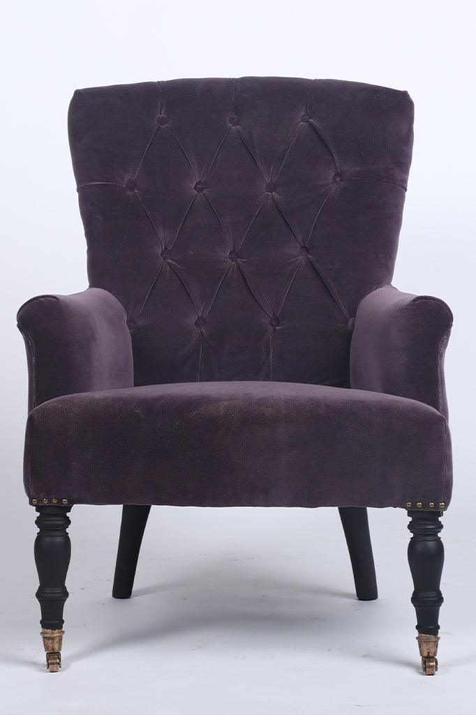 Joren Wooden Upholstered Arm Chair