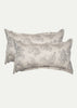 Princess Grey Chambray Pillow Cover Set of 2 Pcs