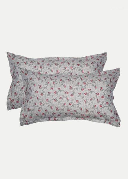 Panderi Floral Print Pillow Cover Set of 2 Pcs