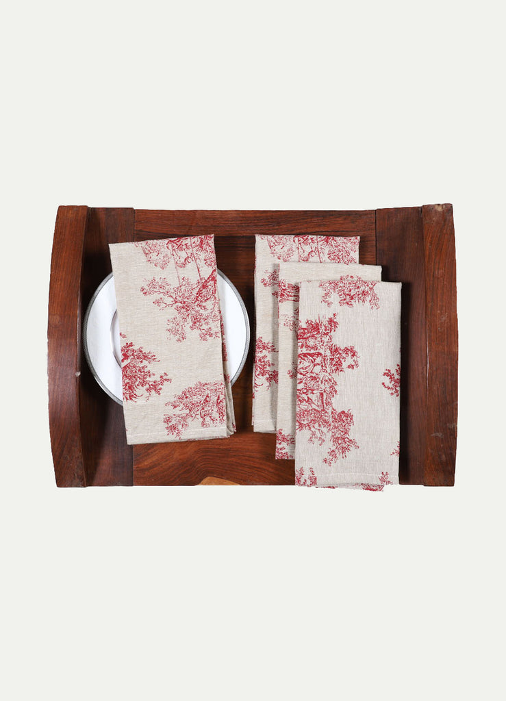 Grovin Cotton Print Napkin