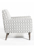Nirve Wooden Upholstered Arm Chair
