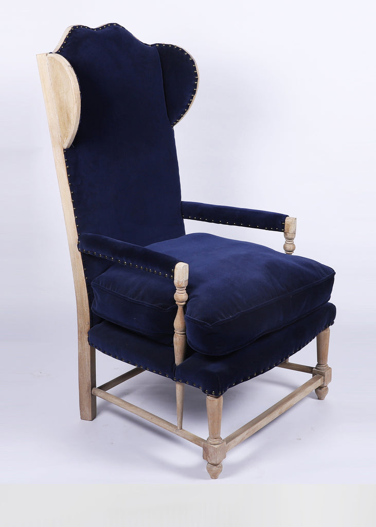 Kirenal Wooden Upholstered Arm Chair