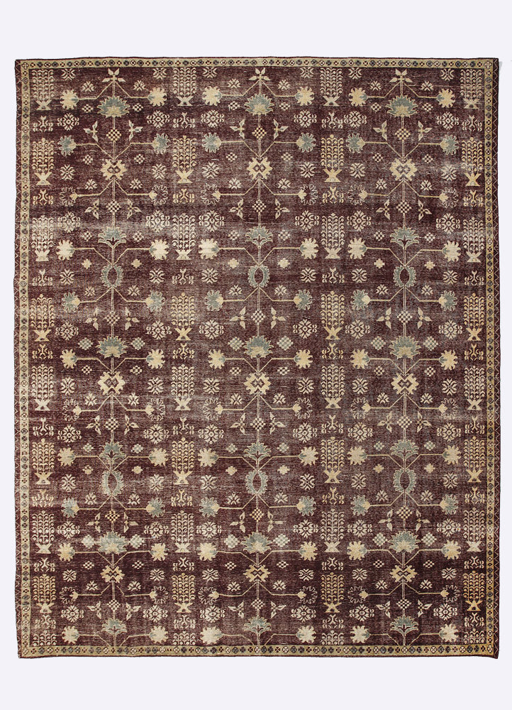 Flora Wool Hand Knotted Carpet