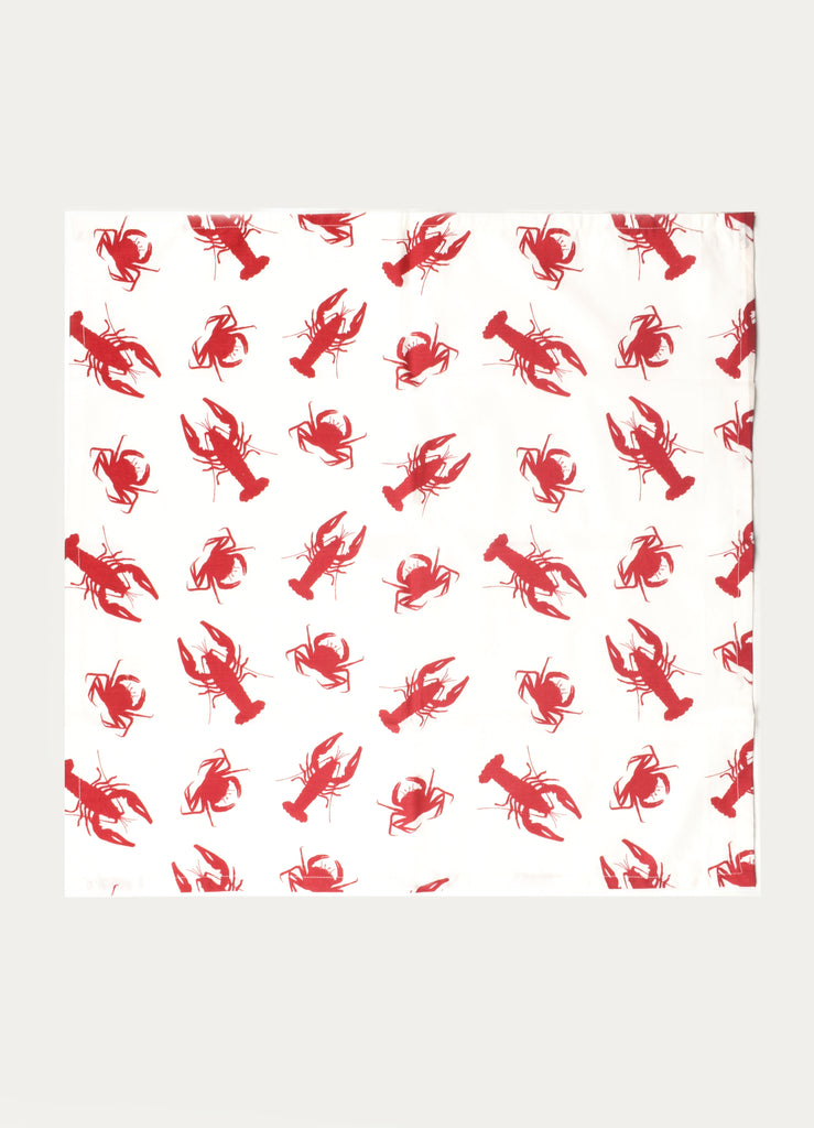Anna Red Print Napkin ( Set of 4 Pcs)