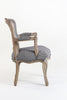 Trienk Wooden Upholstered Arm Chair