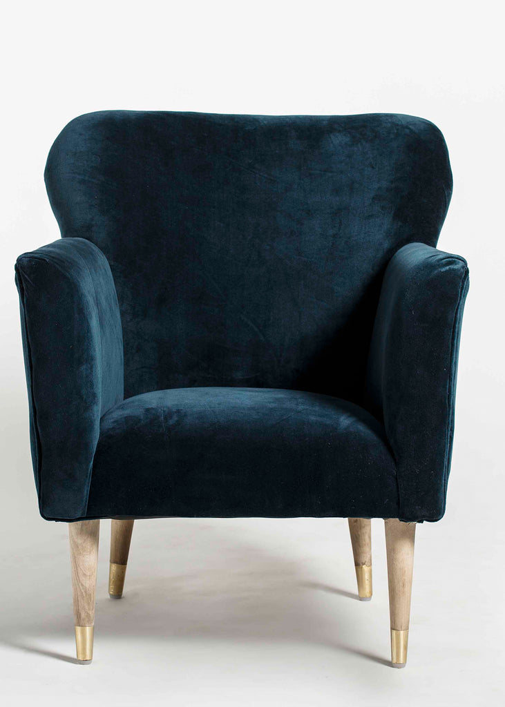 Zenith  Wooden Upholstered Arm Chair