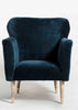 Zenith  Wooden Upholstered Arm Chair
