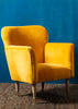 Ambile  Wooden Upholstered Arm Chair