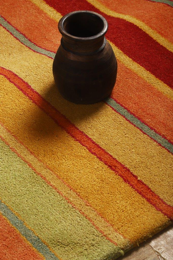 Groen Hand Tufted Carpet