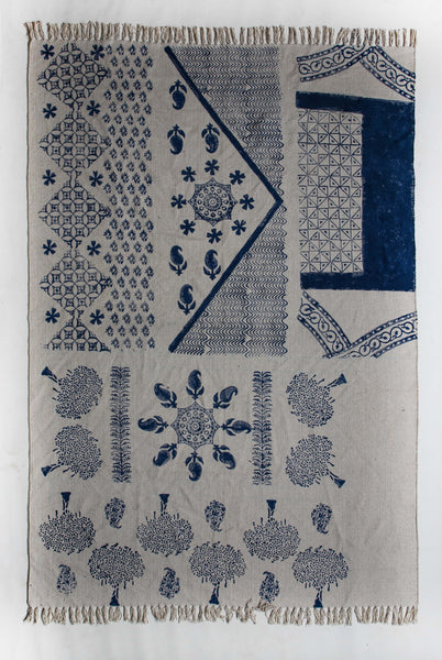 Anuradha Cotton Printed Rug