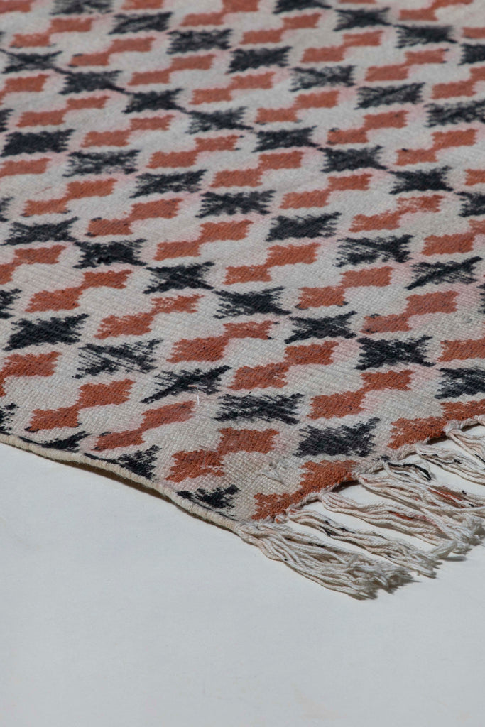 Daivik Cotton Printed Rug