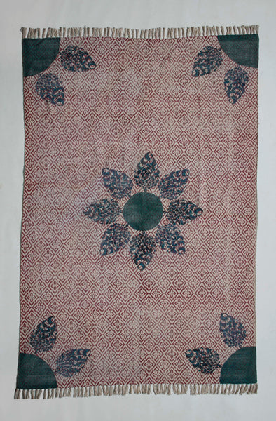 Aradhana Cotton Printed Rug