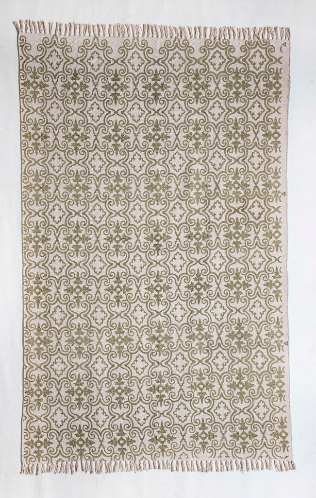 Brahma Cotton Printed Rug