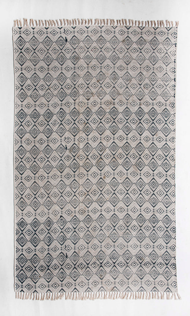 Chandrabha Cotton Printed Rug