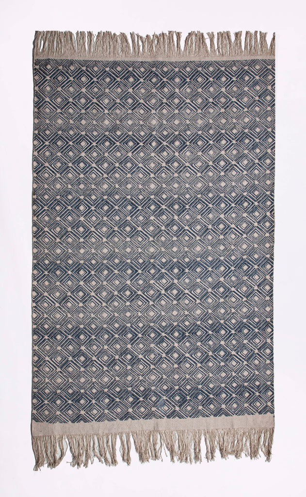 Dakshesh Cotton Printed Rug
